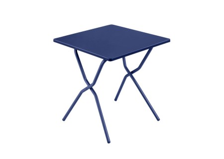 Lafuma Mobilier Gartentisch Balcony 64x70 cm Indigo/Indigo